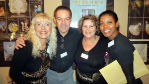 Elvira Aguiar, Peter Faust, Maria Antónia Marcelino et Yonis