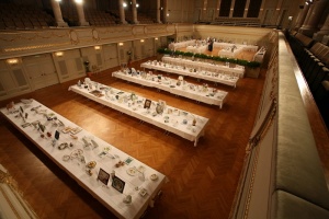 Vue de la salle d'exposition